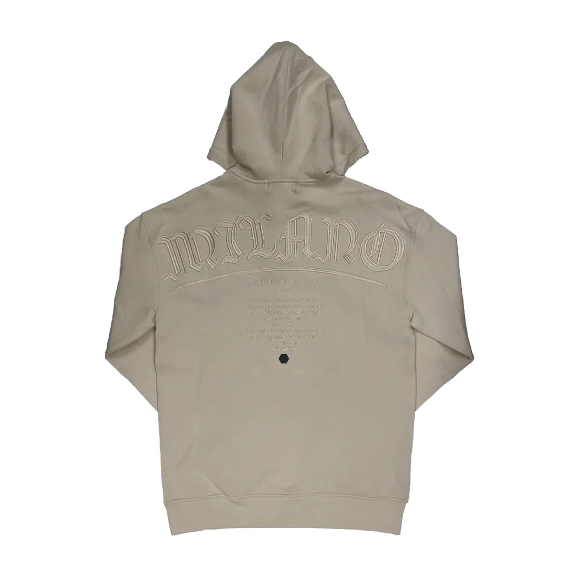 Roberto Vino Milano Mens Hoodie RVHO13 Beige