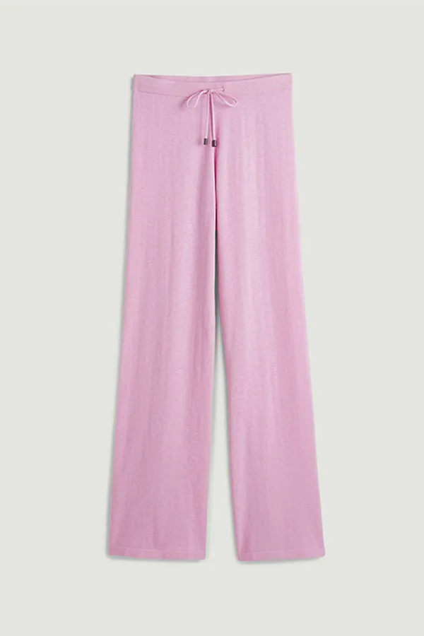 Rodier LIGHT PINK KNIT TROUSERS