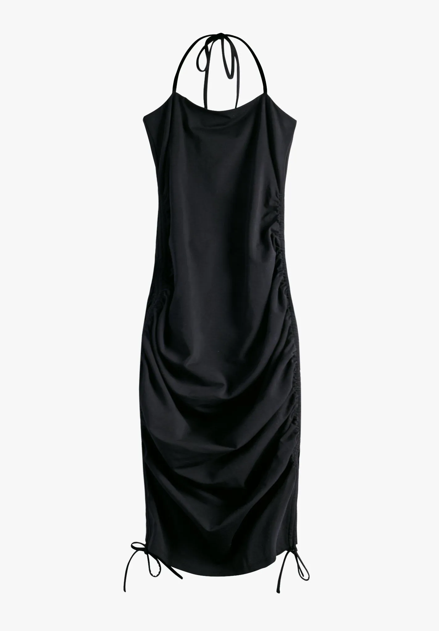 Ruched Strapless Dress