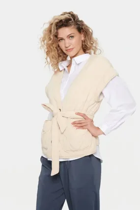 Saint Tropez Vandi Vest - Creme