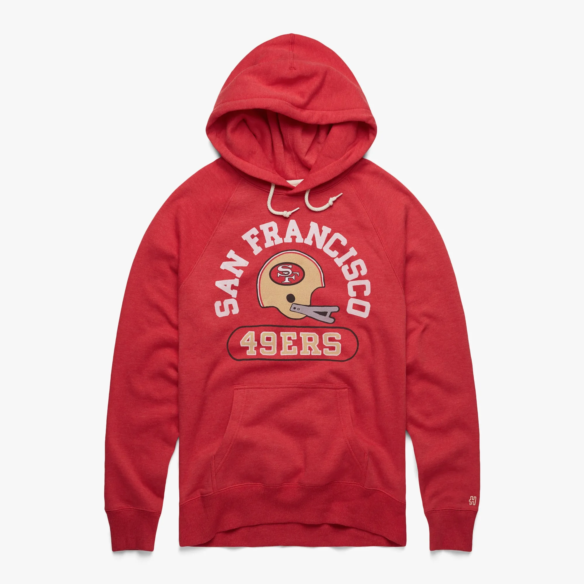 San Francisco 49ers Throwback Helmet Hoodie