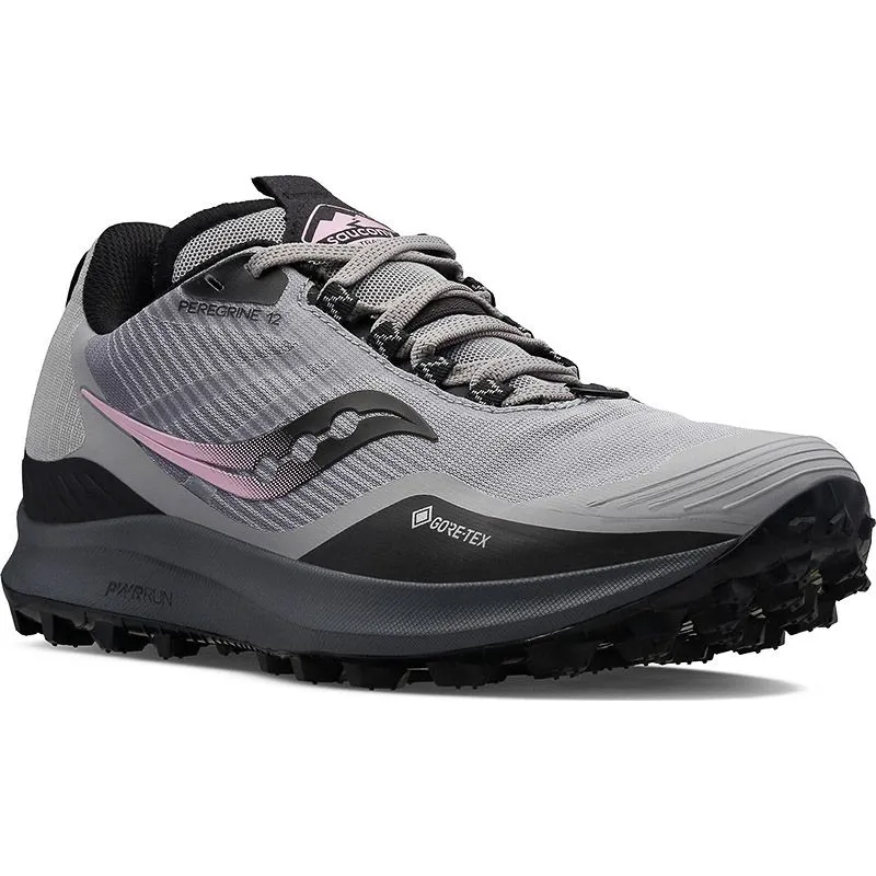 Saucony Women's Peregrine 12 GTX Alloy / Quartz