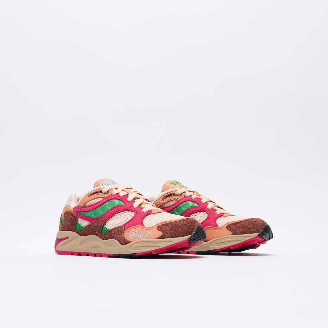 Saucony x Jae Tips - Grid Shadow 2 (Brown)