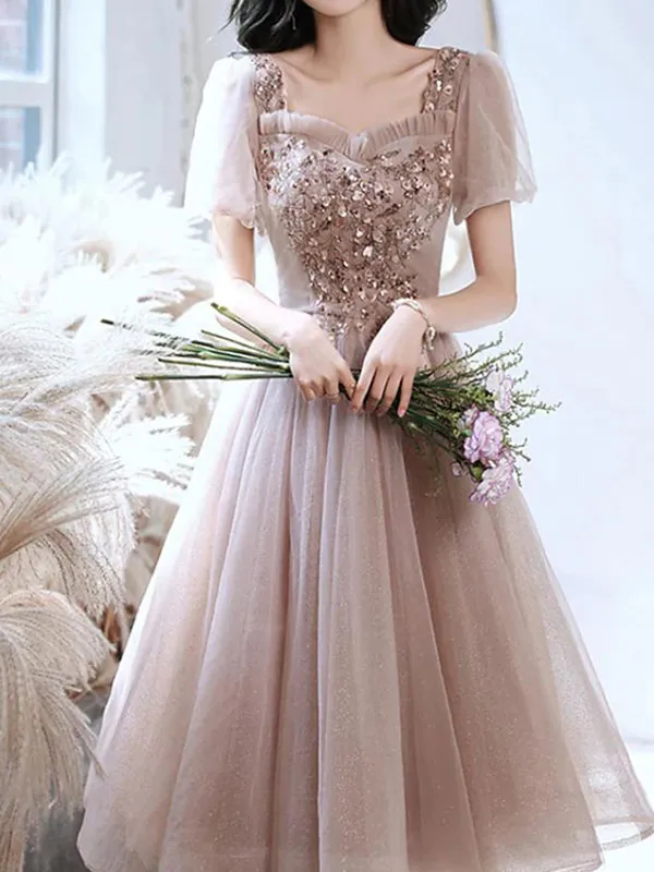 Short Lace Bridesmaid Skirt