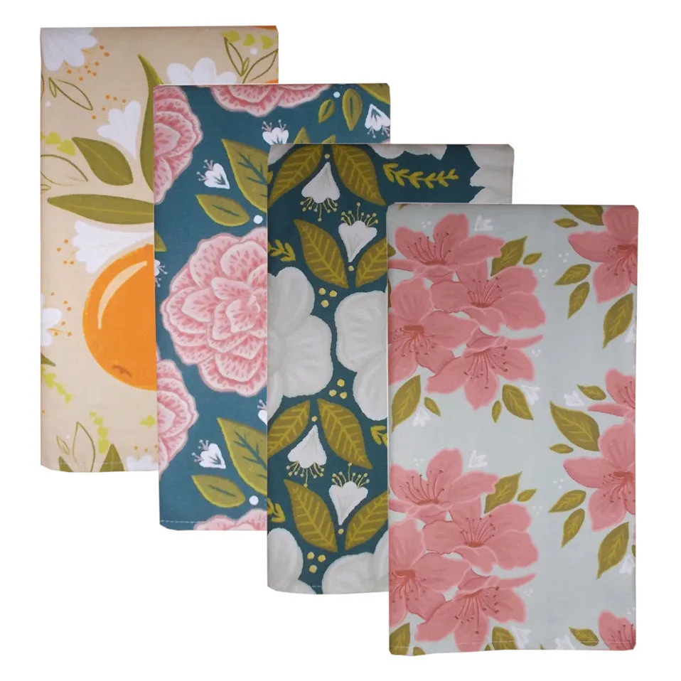 Signature Blooms Kitchen Towels