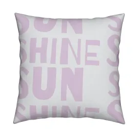 Sunshine Mauve Pillow