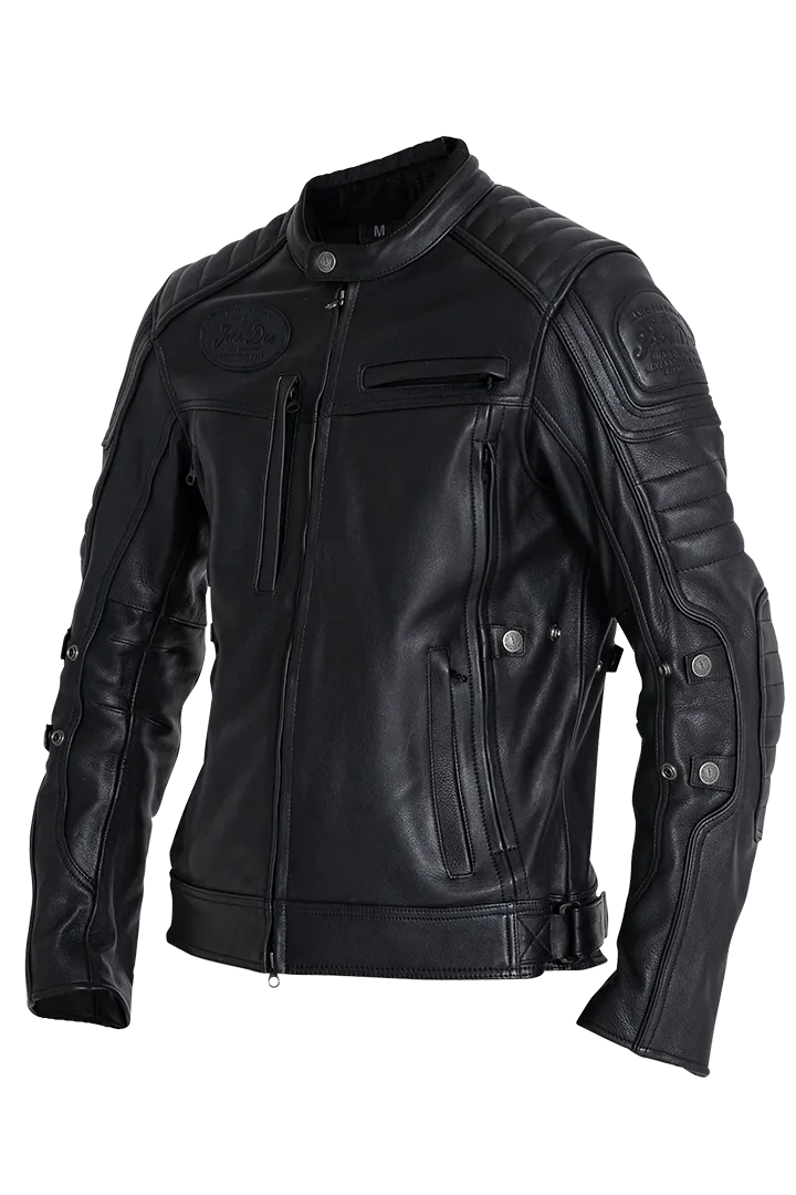 TECHNICAL LEATHER JACKET