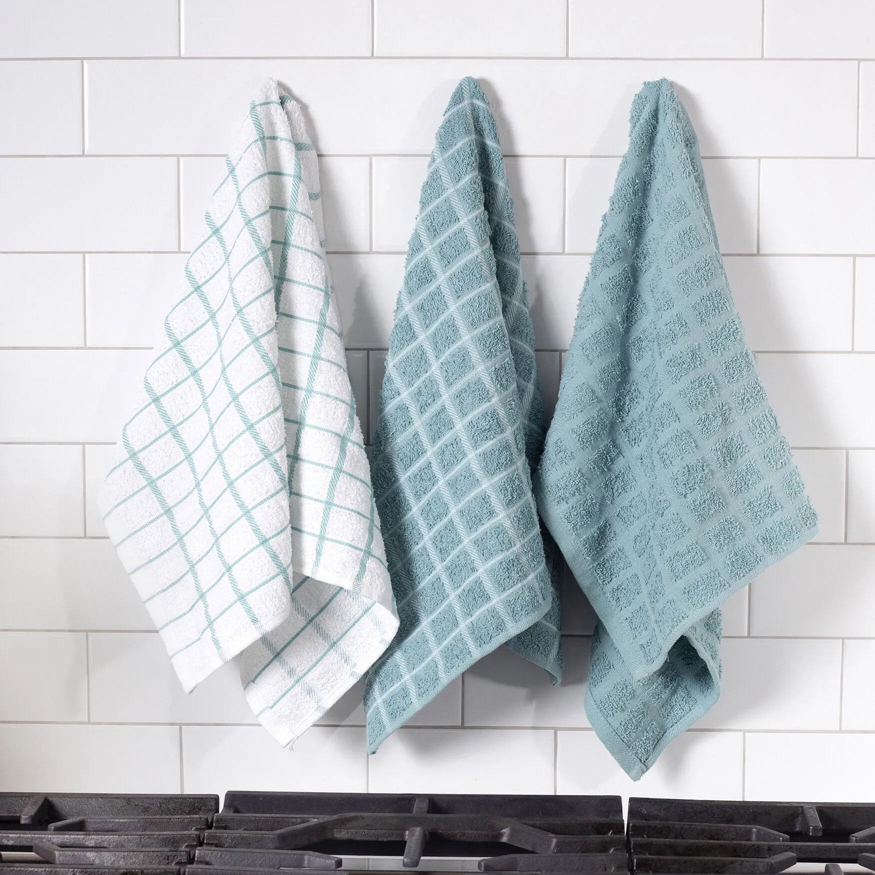 Terry Kitchen Towels, Set Of 3