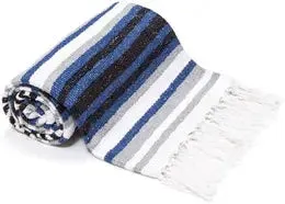 TL HAF Striped Yoga Blanket