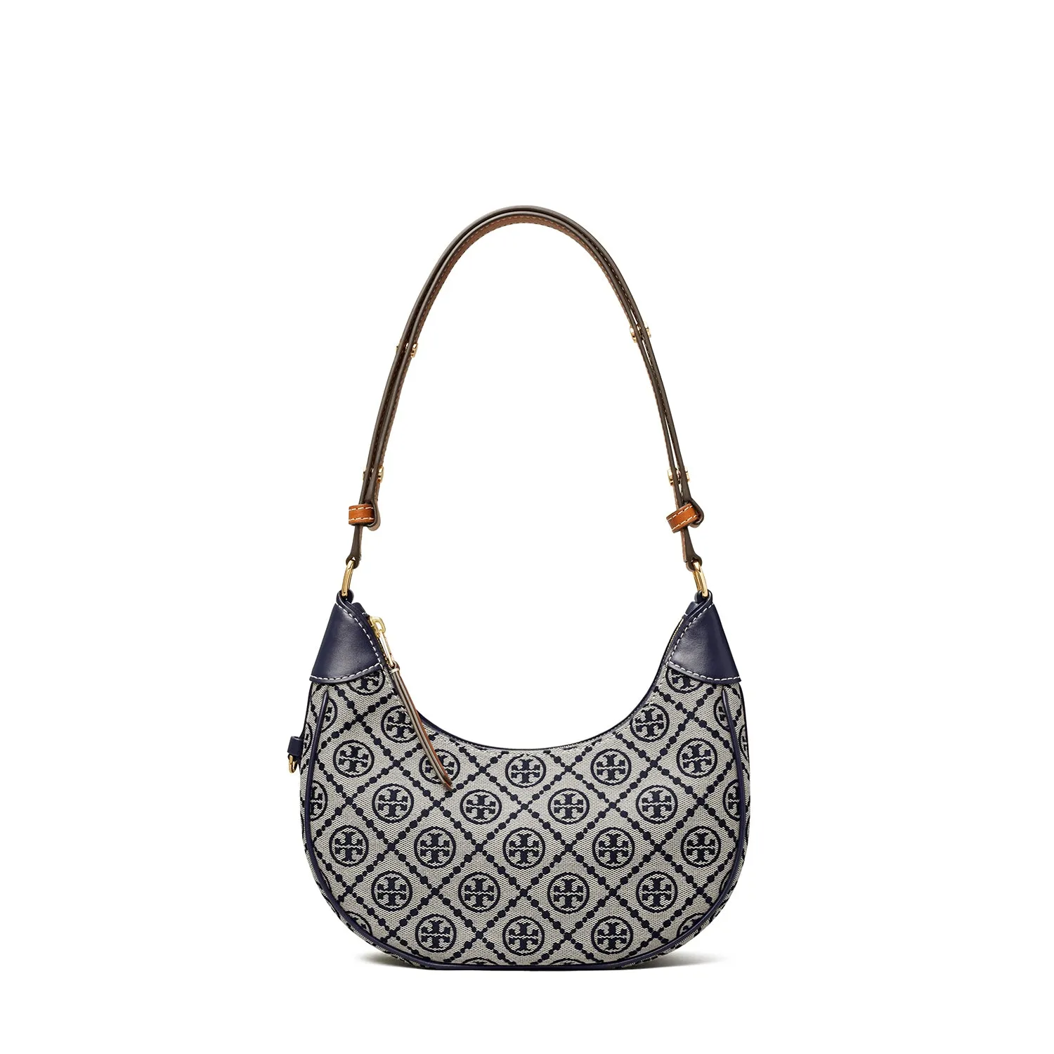 Tory Burch T Monogram Crescent Bag