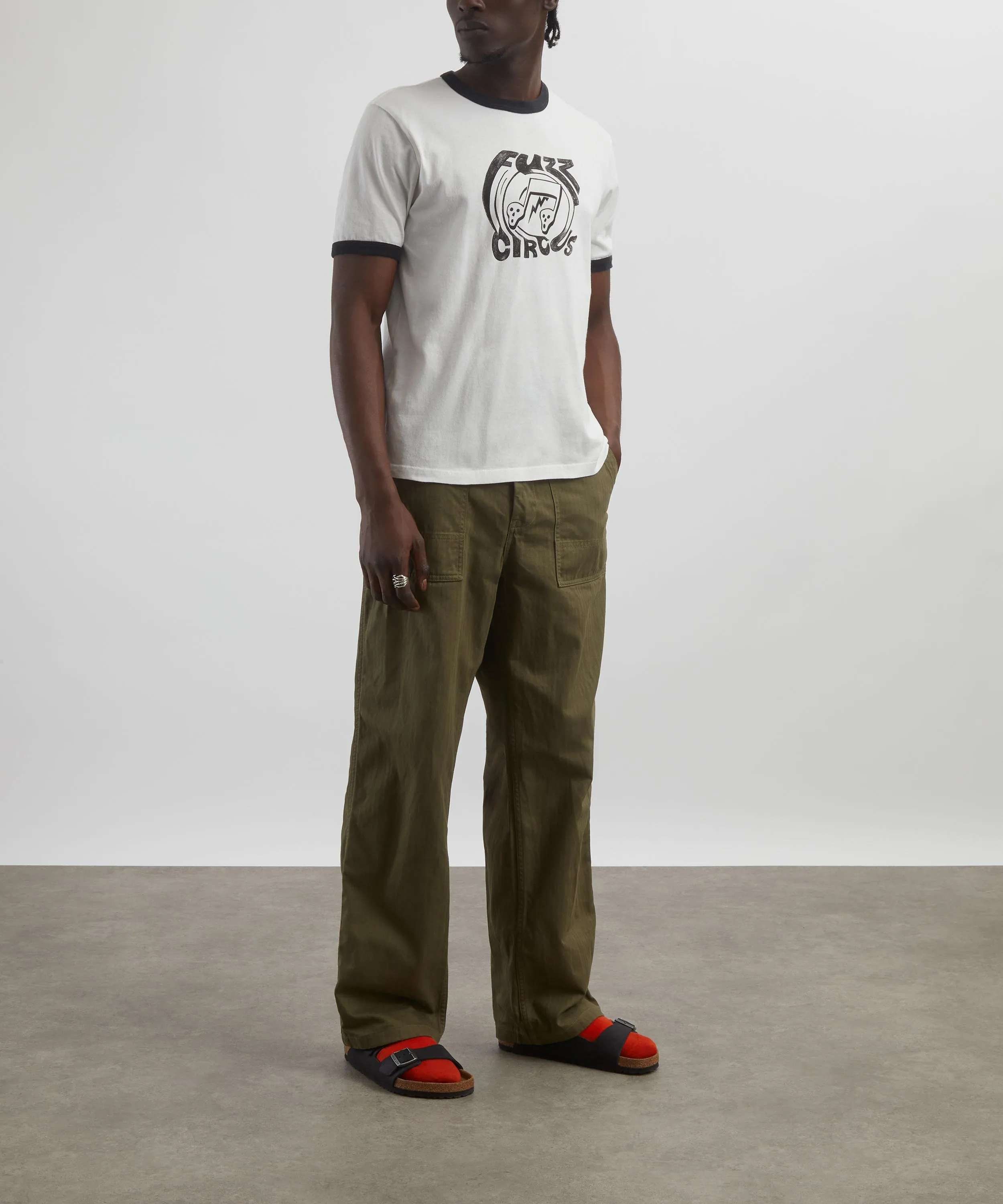 Tuff Tony Olive Fatigue Trousers