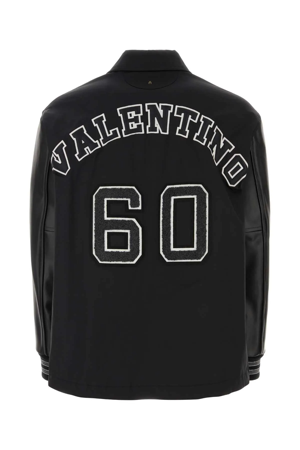 Valentino Garavani Black Polyester Blend Windbreaker