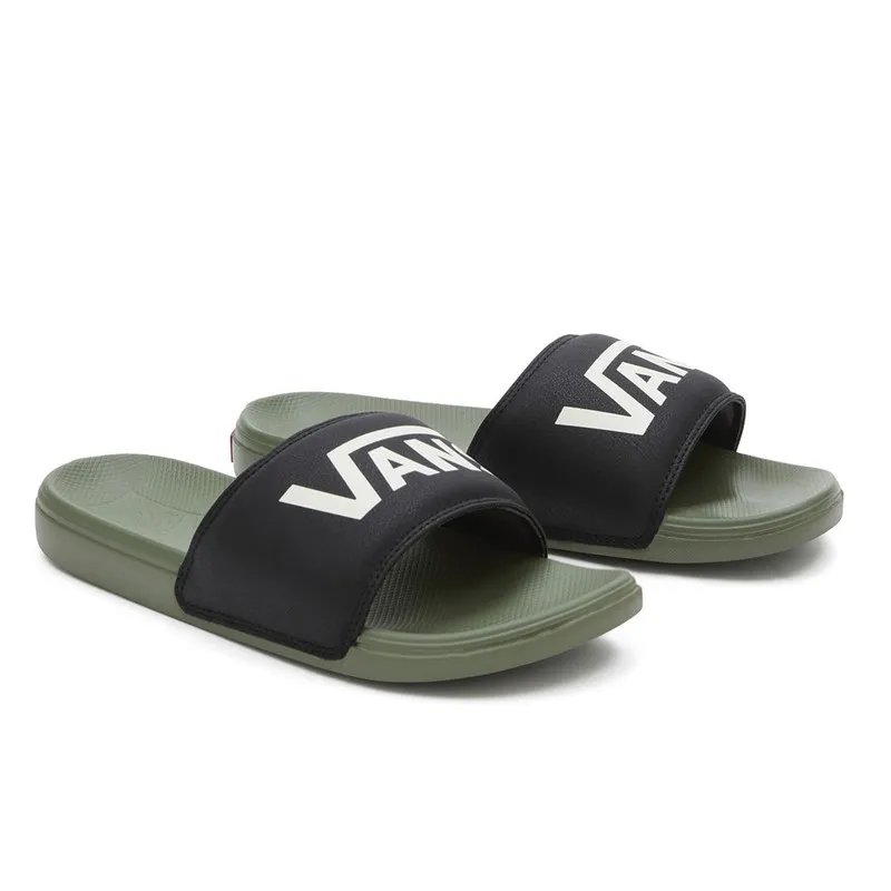 Vans La Costa Sliders Black/Olivine