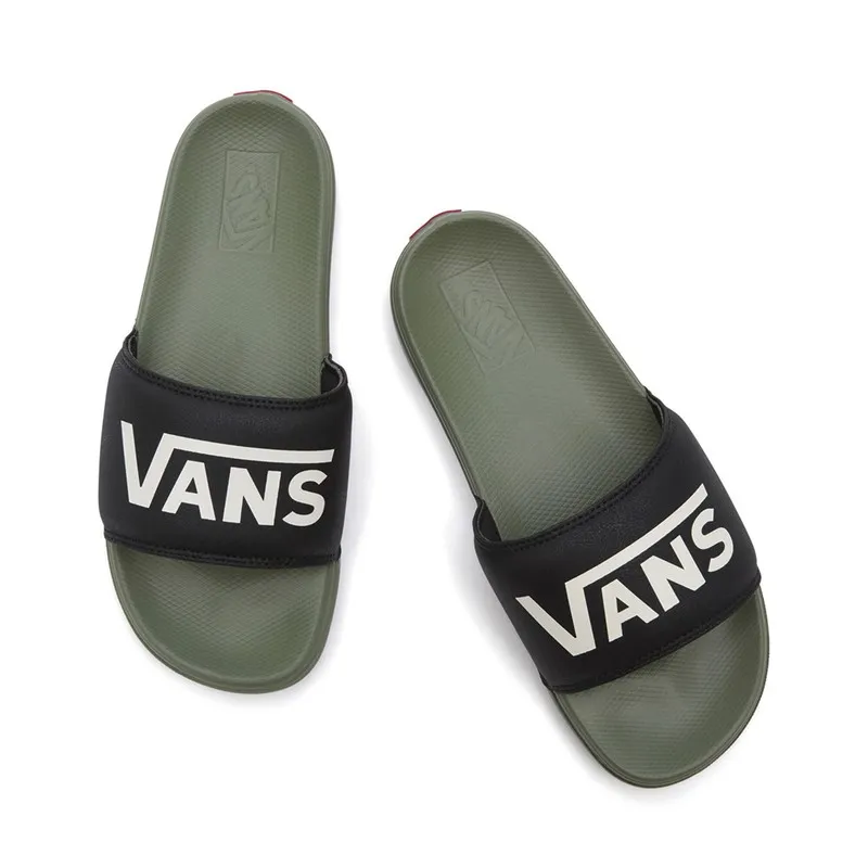 Vans La Costa Sliders Black/Olivine