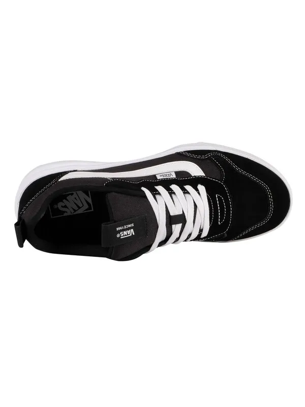 Vans Range EXP Suede Trainers - Black/White