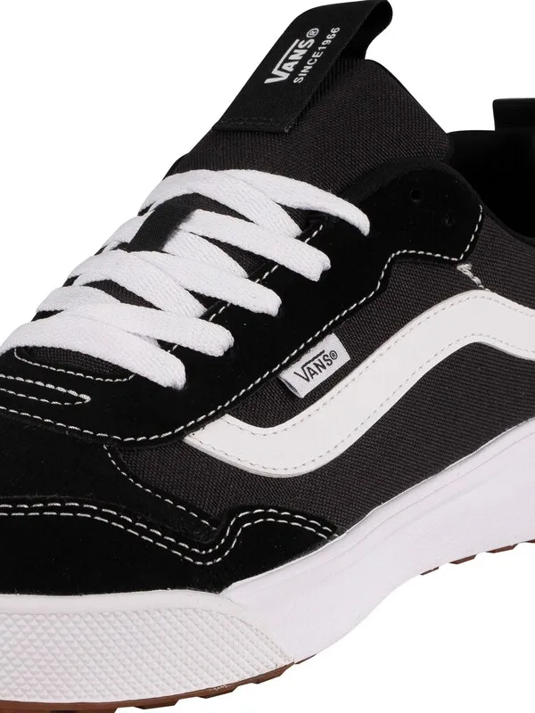 Vans Range EXP Suede Trainers - Black/White