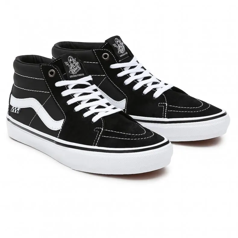 Vans Skate Grosso Mid (Black/White)