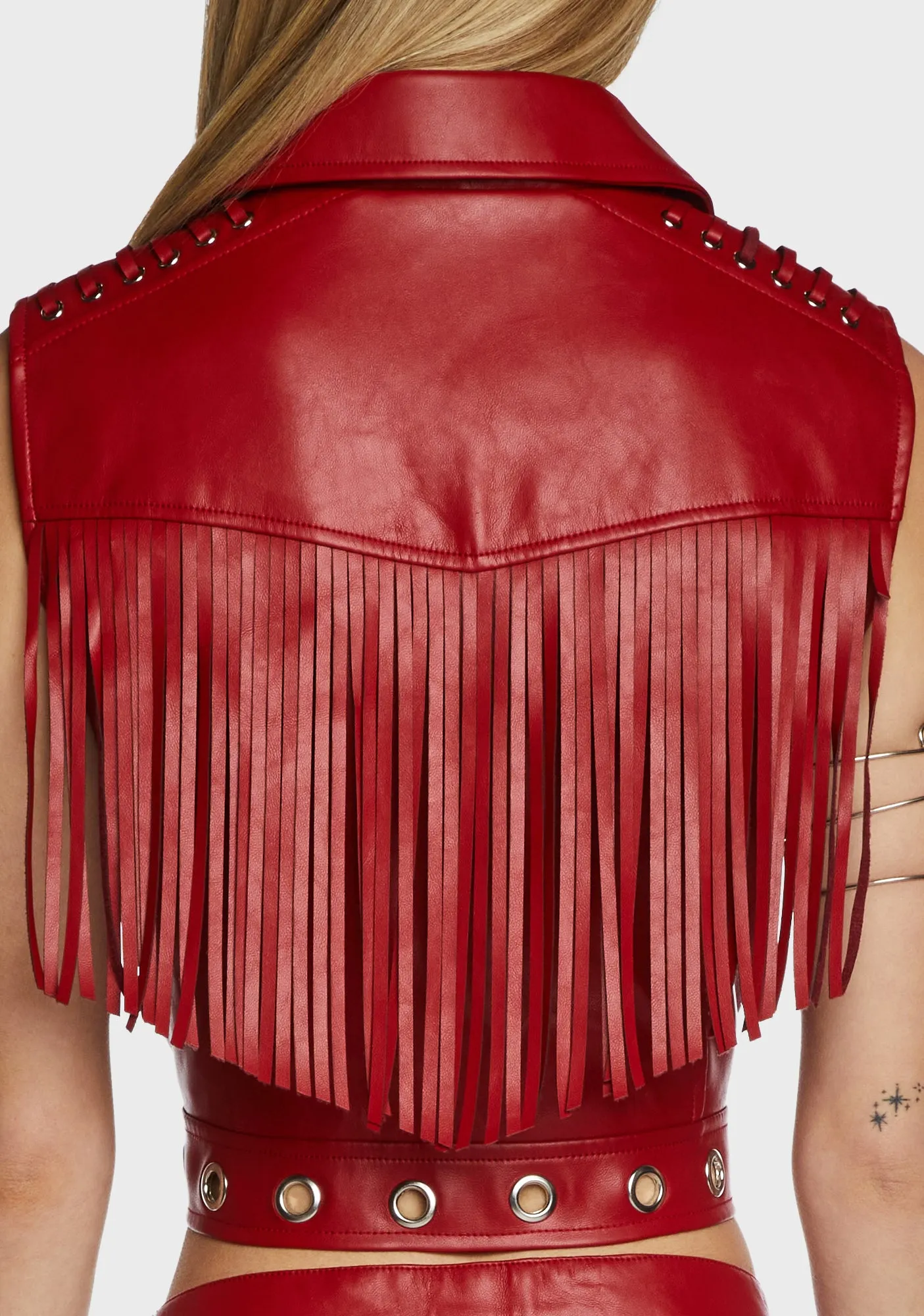 Vixen Vibes Fringe Vest-