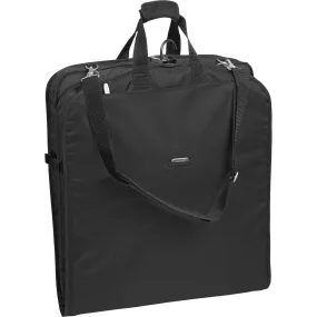 WallyBags 45 Premium Extra Capacity Travel Garment Bag With Shoulder Strap  