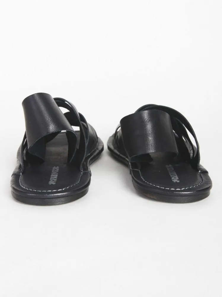 Weaved Panel Sandals (BN VIII BLUE)