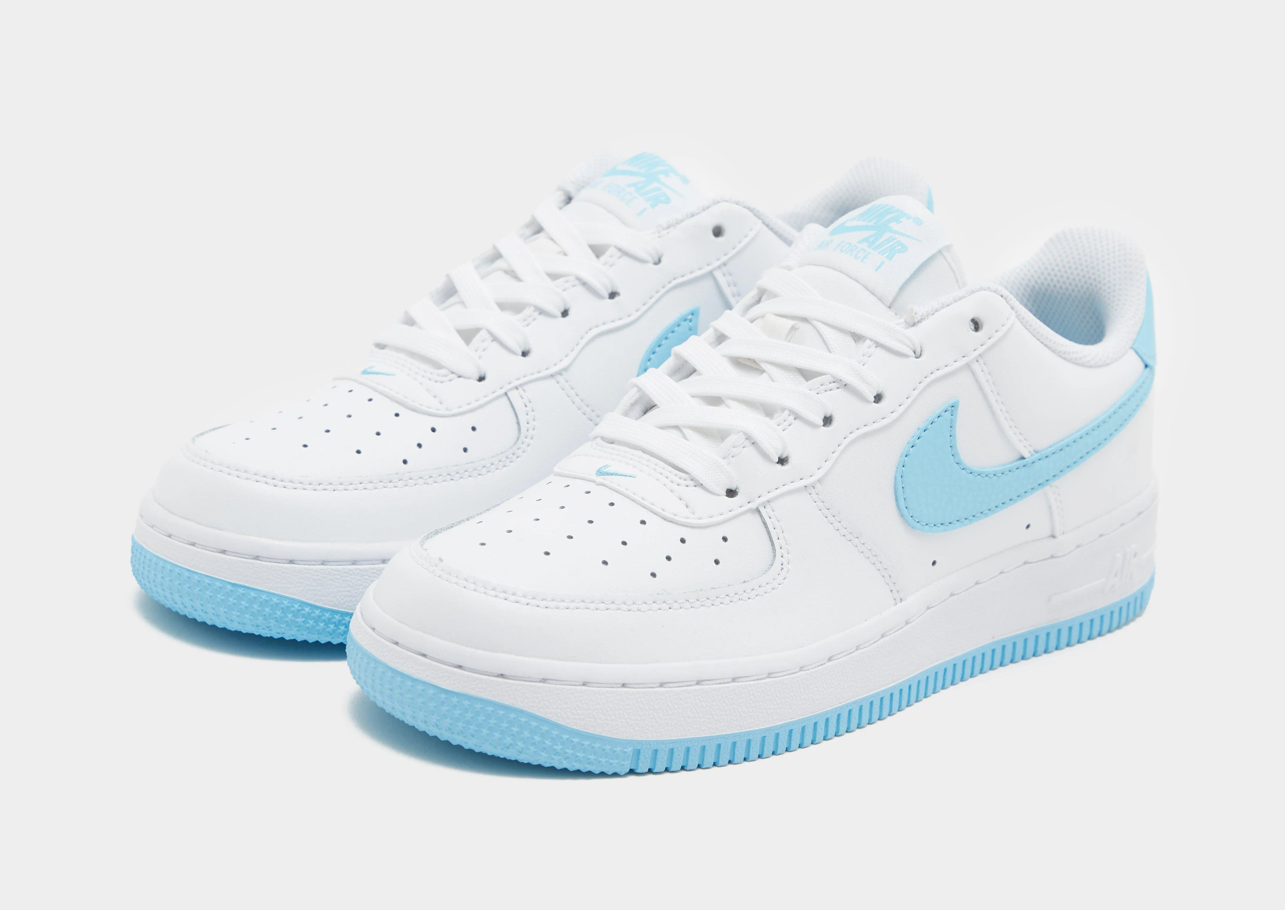 White Nike Air Force 1 Low Junior's - JD Sports 