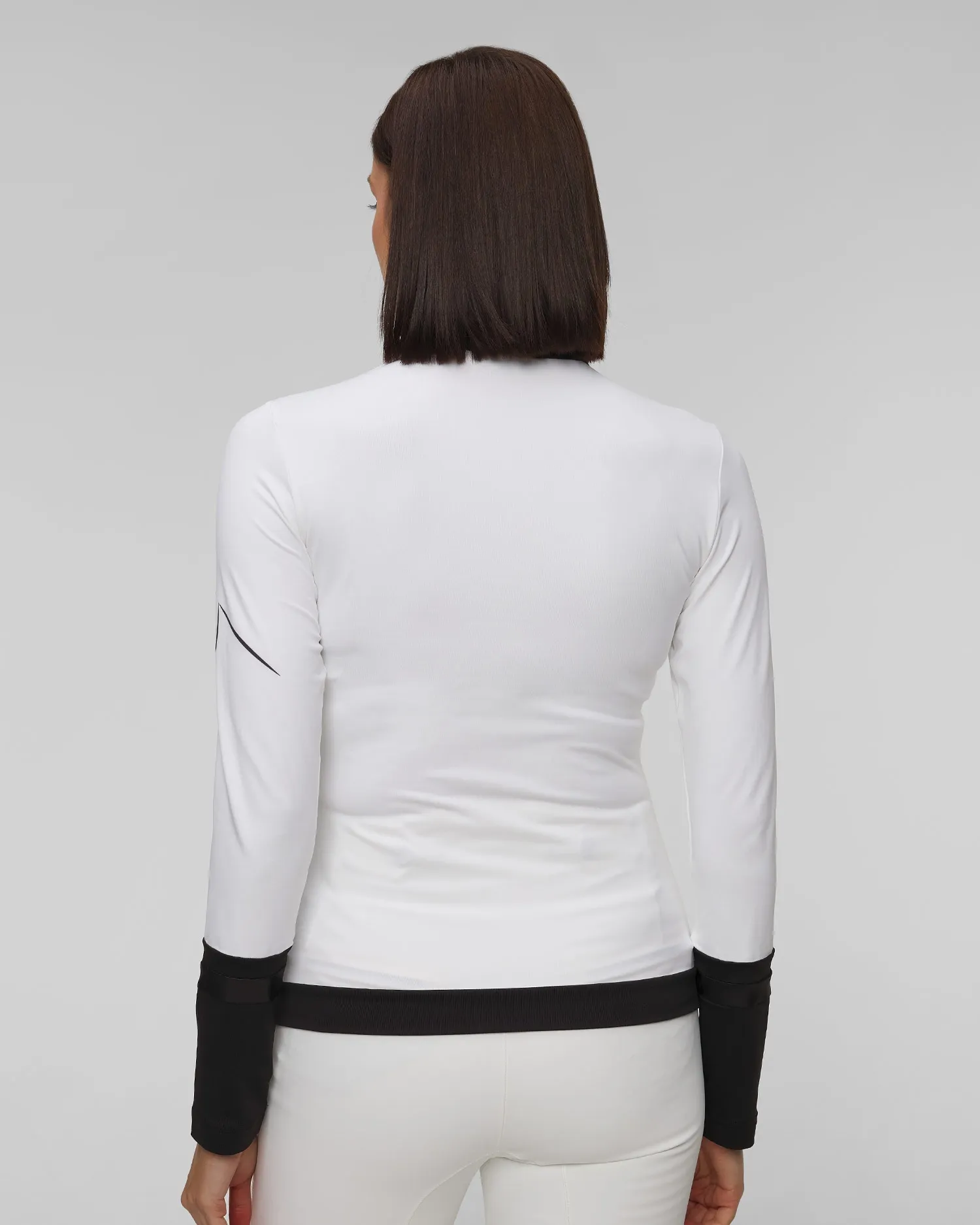 Women's white ski turtleneck Toni Sailer Amie Gondola 342325G-201