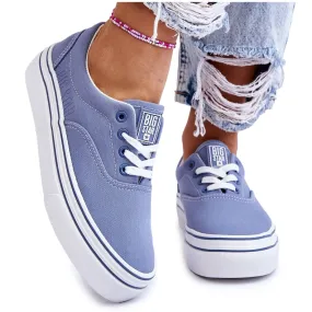 Women's Platform Sneakers Big Star LL274231 Blue