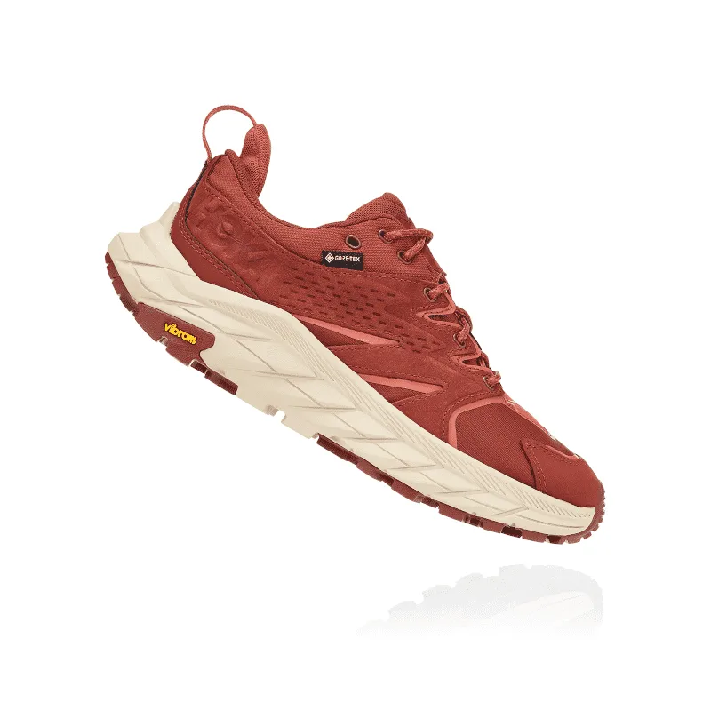 Women’s HOKA Anacapa Low GTX – Cherry Mahogany|Hot Sauce (CMHS)