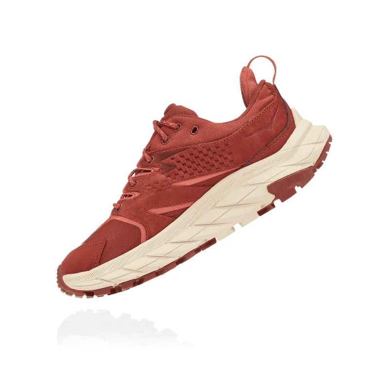 Women’s HOKA Anacapa Low GTX – Cherry Mahogany|Hot Sauce (CMHS)