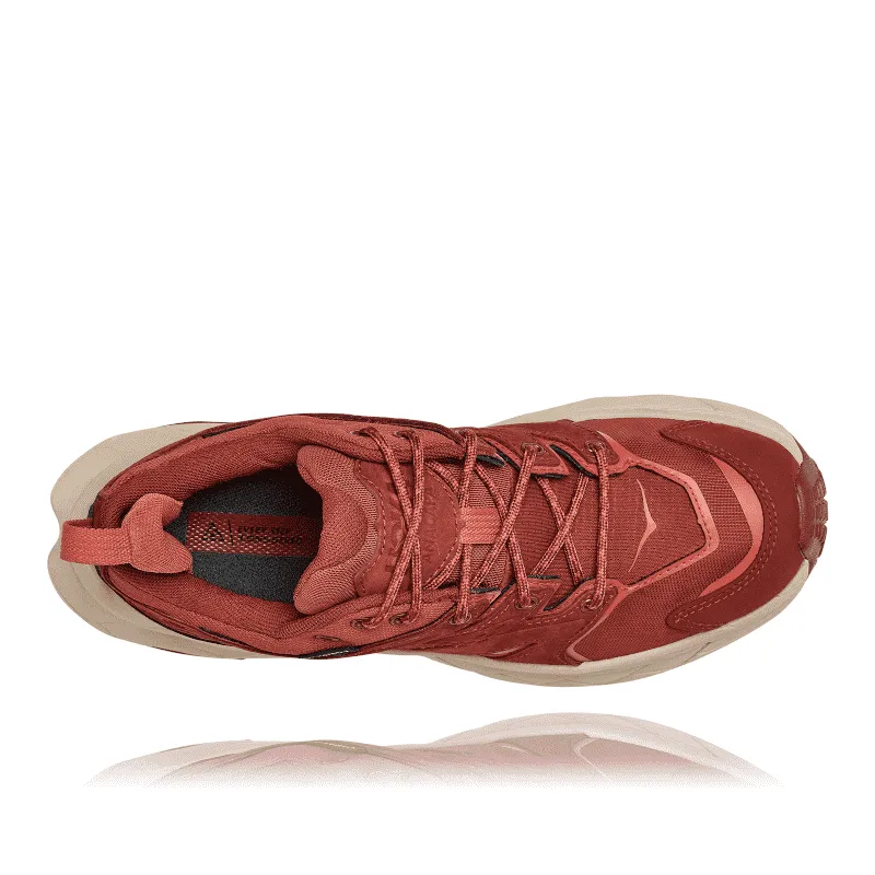 Women’s HOKA Anacapa Low GTX – Cherry Mahogany|Hot Sauce (CMHS)