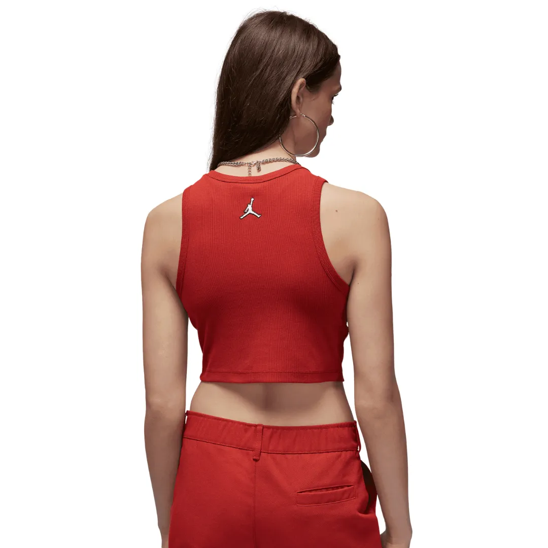 Women's Jordan Tank - Dune Red