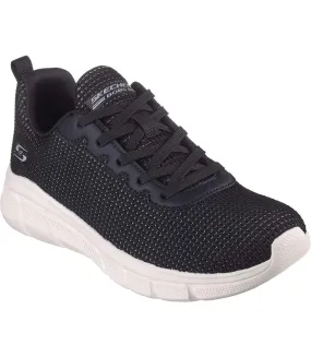 Womens/ladies bobs sport b flex visionary essence trainers black Skechers