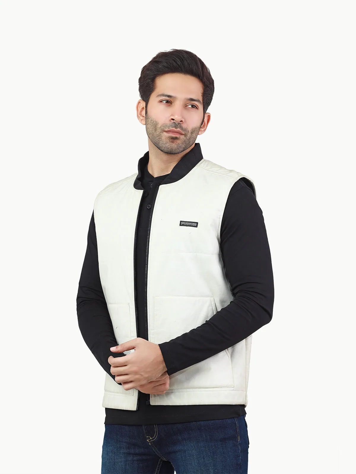 Woven Gilet Jacket - FMTJW22-017