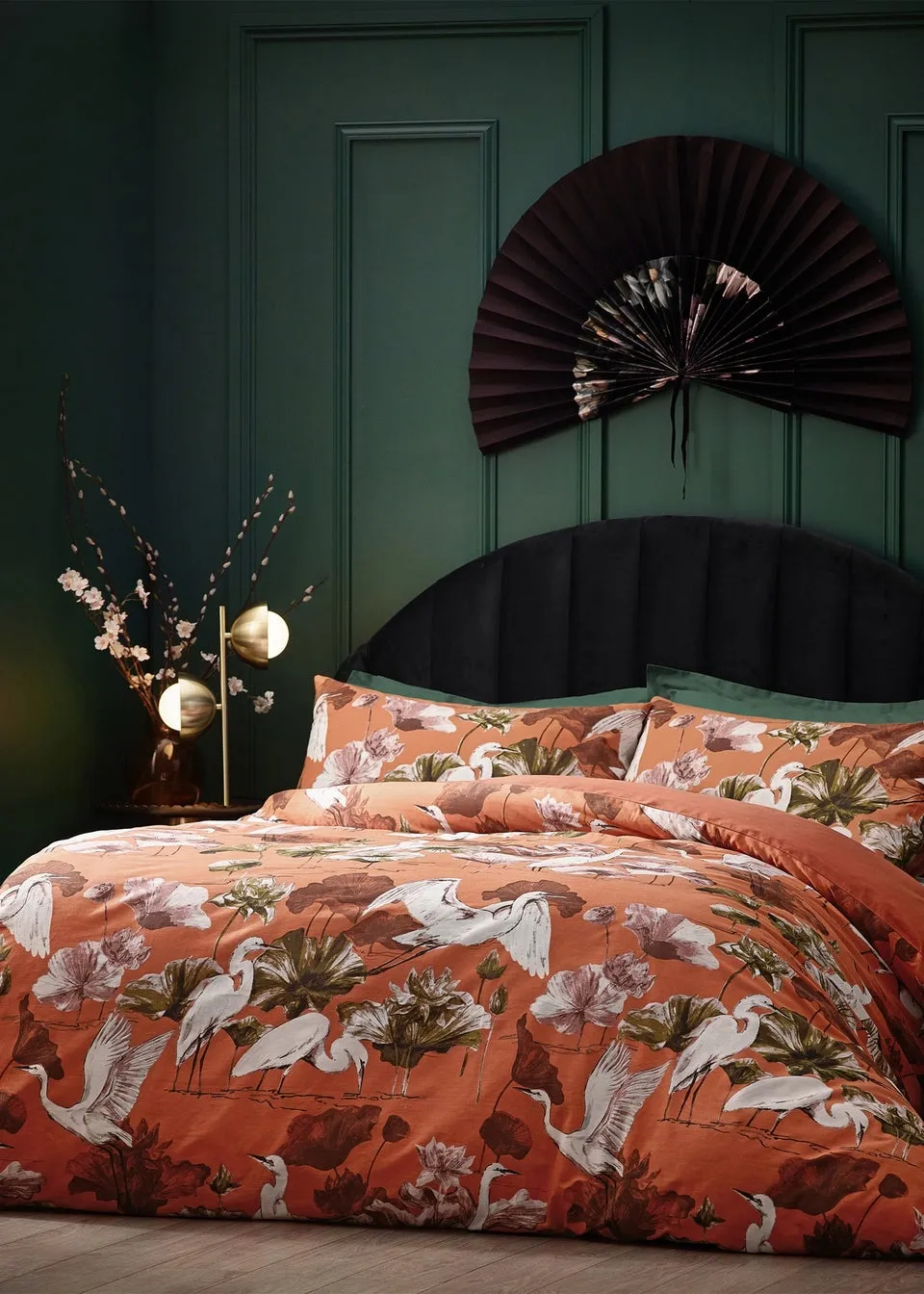 Wylder Tropics Kushiro Exotic Birds Duvet Cover Set