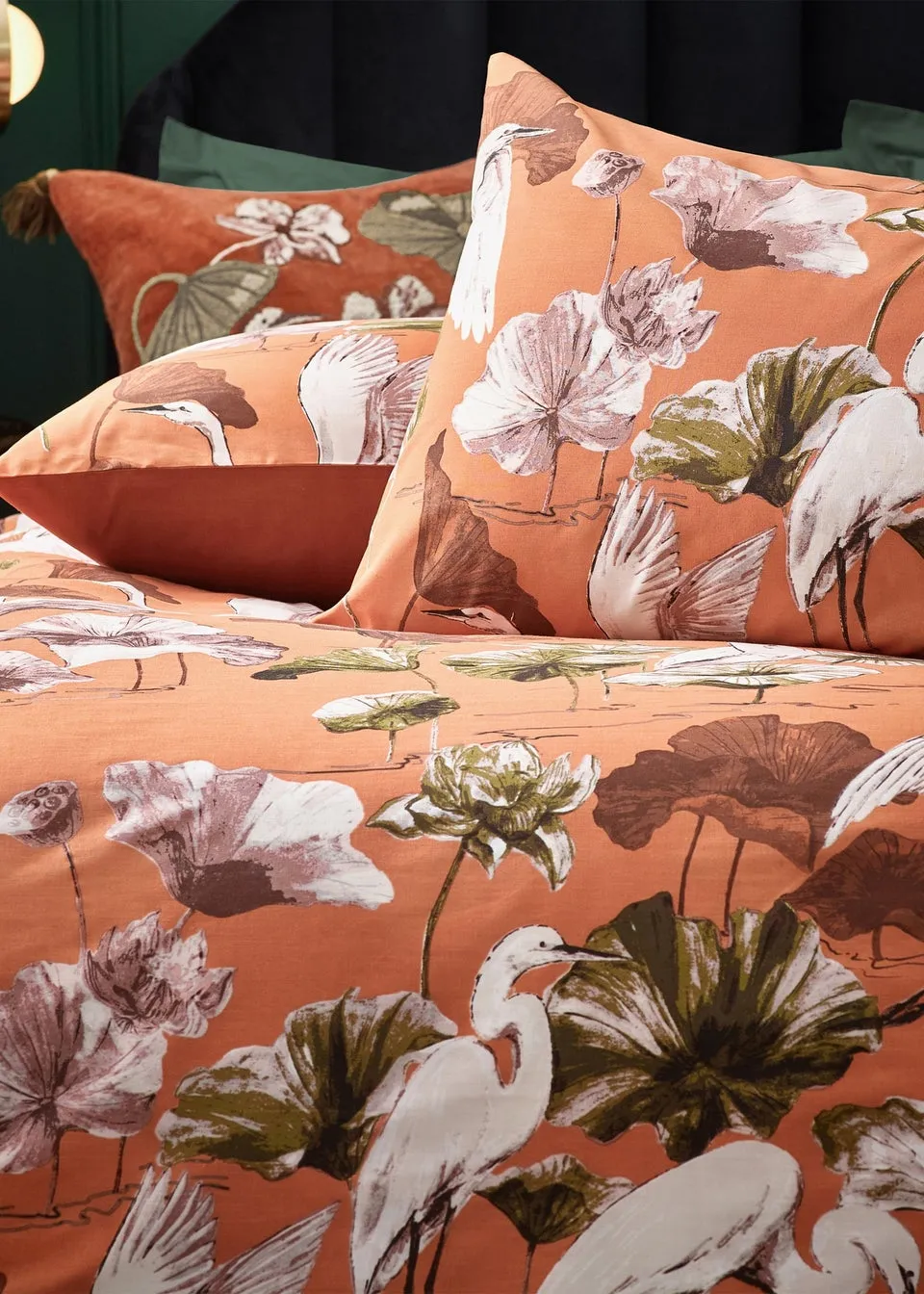 Wylder Tropics Kushiro Exotic Birds Duvet Cover Set